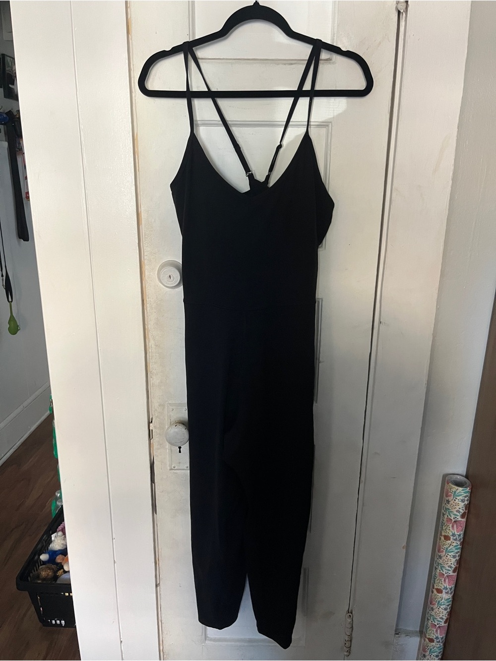 Old Navy Black Active Wear Jumpsuit